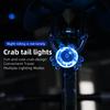 Portable High Brightness LED Bike Rear Light Waterproof Long Battery Life Night Cycling Taillight Easy To Install