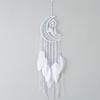 Moon Feather Dream Pendant Wall Catcher Hanging Home Dormitory Ornament Decor