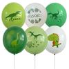 Children's Dinosaur Theme Birthday Party Decoration Balloon - Cute Tyrannosaurus Rex And Pterosaur Cartoon Print Balloon