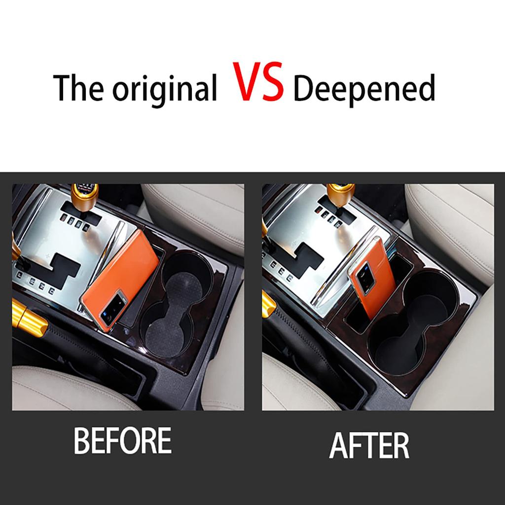 Aosseiye Storage Box Car Front Seat Cup Holder Central Control Storage Box Mitsubishi Montero