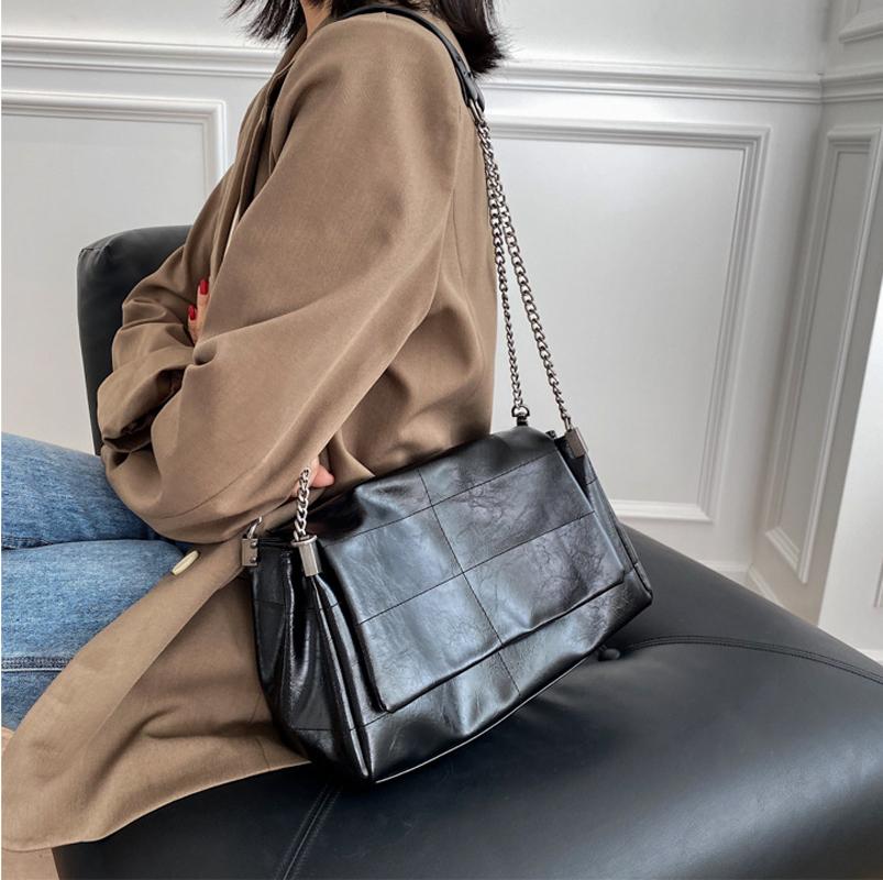 SHELKSBAG Fashionable and Casual Women's Crossbody Bag Outdoor Travel Womens Makeup Bag High Quality PU Leather Shoulder Bags