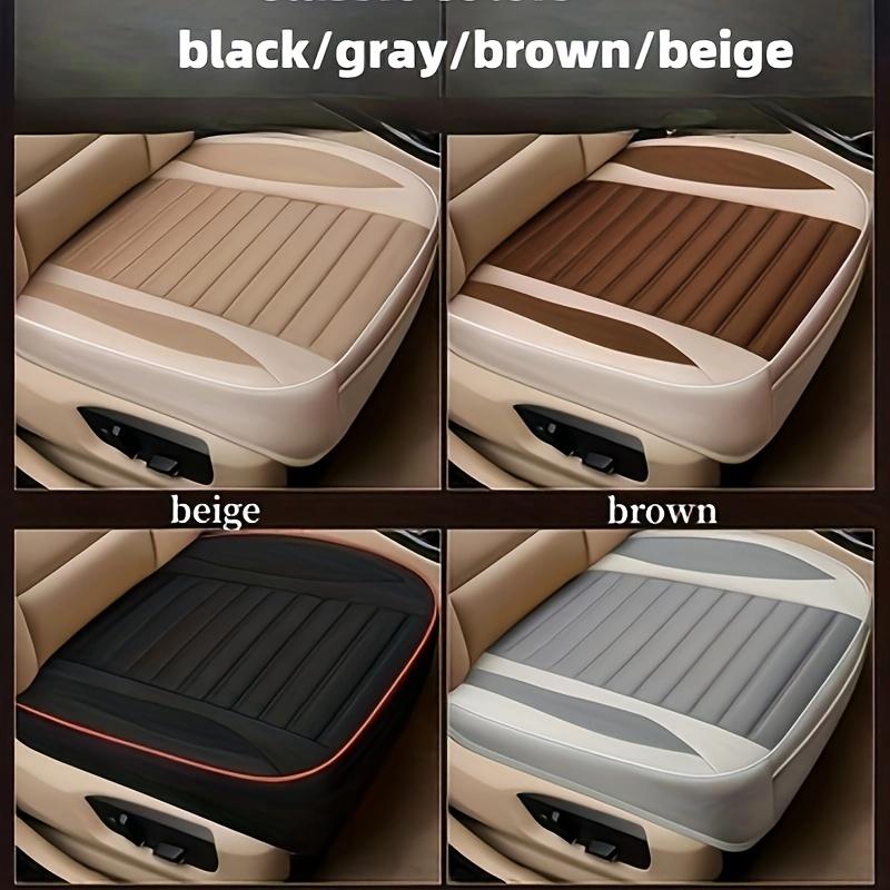 Egész Éves Vászon Autós Ülés Párna - Csúszásmentes, Kopásálló, Légáteresztő, Könnyű Szerelés SUV-k Első Utasüléseibe, Könnyű és Puha