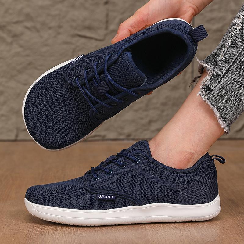 Fashion Men Casual Flat Shoes with Slip On Design Lightweight Walking Shoes Large Size Simple and Comfortable Soft Sports Shoes Women
