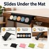 Clip-on Design Mahjong Card Holder Foldable Playing Card Stand Table Edge Rack  Family Game Night