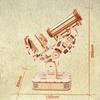 3D Wooden Puzzle Microscope Model Building Kits Vintage Stem DIY Science Experiments for