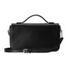 Gucci Petite Double G Logo Adjustable Detachable Shoulder Strap Leather Handbag Women Handbags Black 739721-AABSG-1000