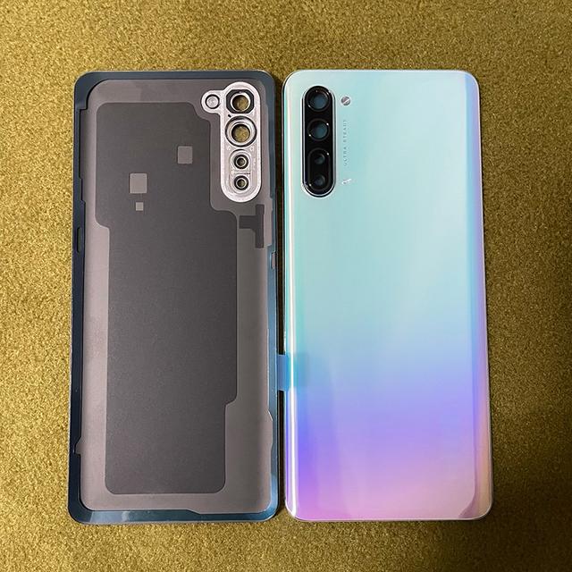 Original Back Cover For Oppo Find X2 Lite CPH2005 Battery Cover For Reno 3 5G Back Glass Rear Door Housing with Camera Lens