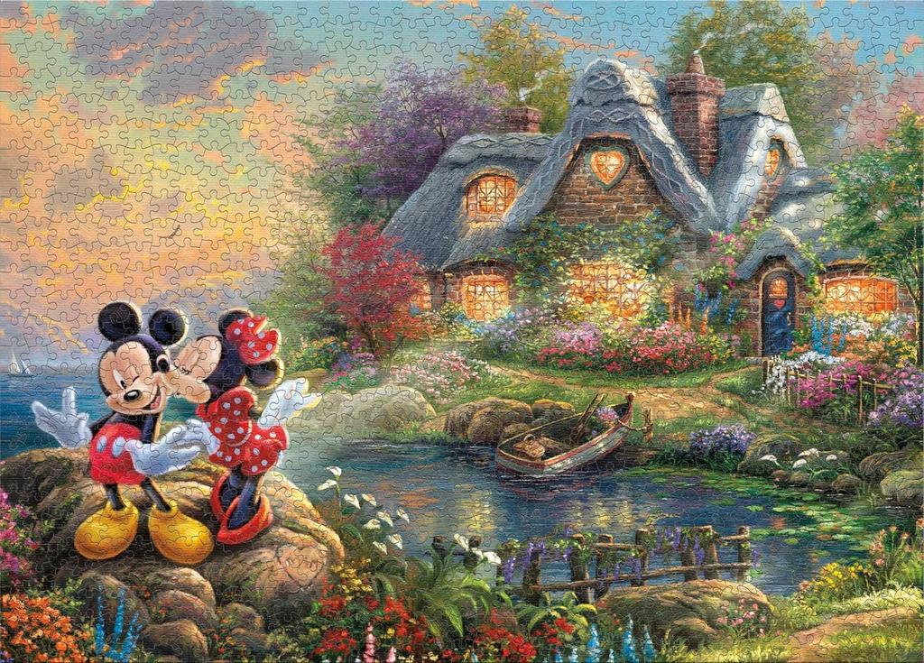 Ceaco Mickey und Minnie Sweetheart Cove 1000 Teile Puzzle