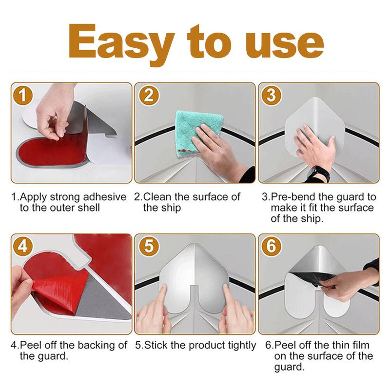 Hull Protection Boat Keel Guard Boat Maintenance 9 X 8.75 Inches Boat Bow Protection Shield Comprehensive Package