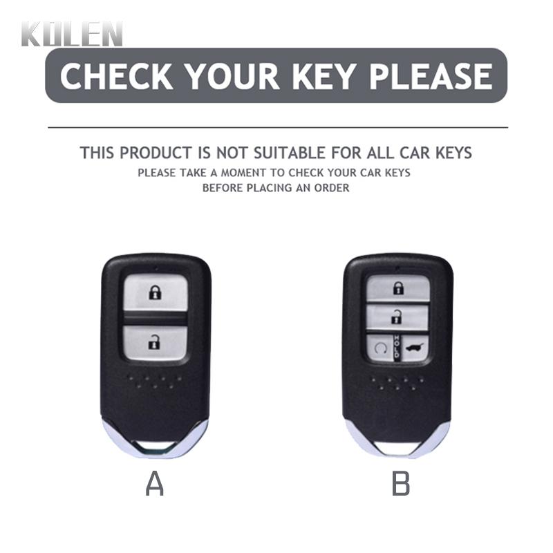 TPU Car Remote Key Case Cover Shell For For Honda CRV CR-V Fit Civic Accord HR-V HRV City Odyssey XR-V Protector Holder Keyless