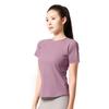 Juyitang Women's Mesh Short-Sleeve Yoga T-Shirt: Breathable, Chest-Shaping Fitness Wear