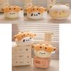 Adorable Cartoon Dough Cat Plush Toy Soft Cushion For Kids Cute Home Decor