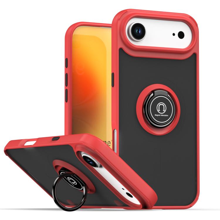 Q Shadow 1 Series TPU + PC Phone Case with Ring