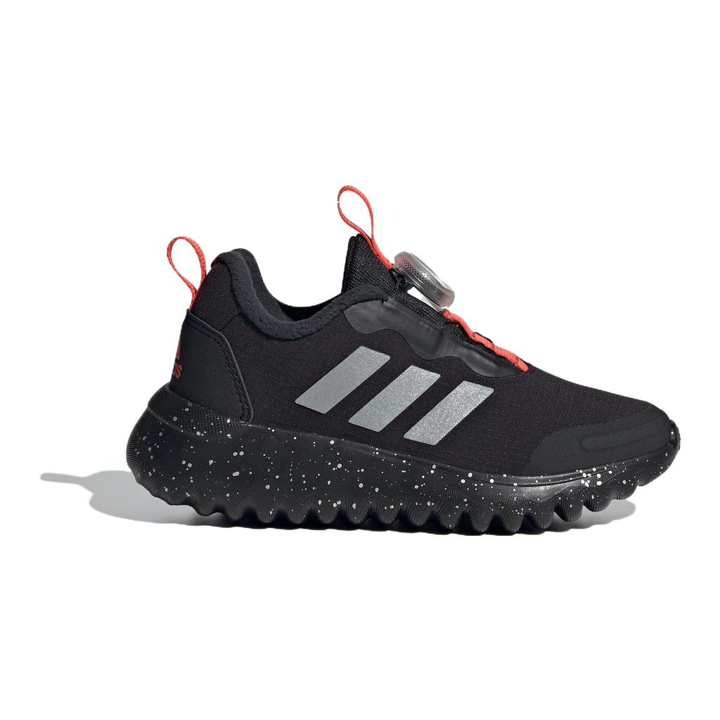 Adidas Activeflex Boa 3.0 Cómoda Absorción de Impactos Cálido Rebote Zapatillas Casuales de Caña Baja Zapatos Casuales para Niños Negro IG0589