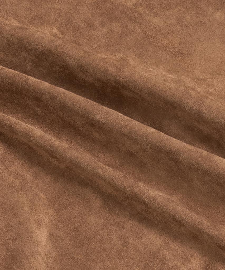 Mudsalt Suede Trucker Jacket Type 2. Camel