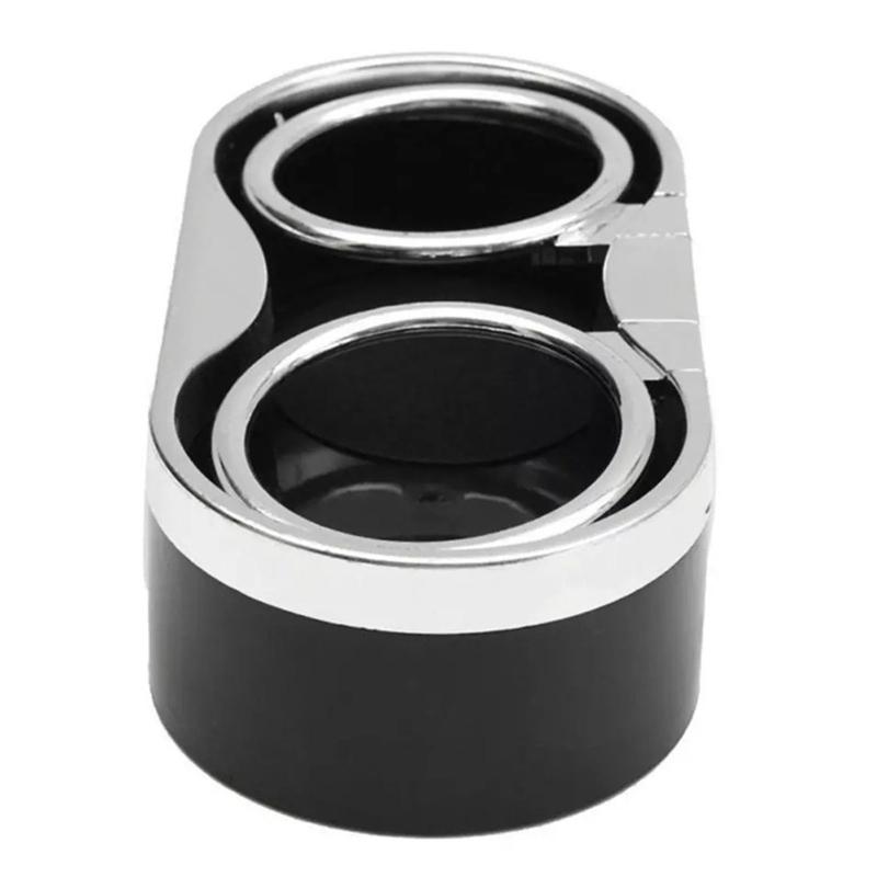 Cup Holder Stand Multifuntional ABS Plastic Durable Car Truck Mount Dual Hole Drink Bottle Water Beverage Holder