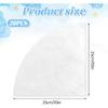 20 pcs 10 Inch Fryer Oil Filter, Non Woven Cooking Deep Oil Cones Strainer Grease Maple Syrup Beeswax Filter for Restaurant Kitchen Cafe Hotel Food