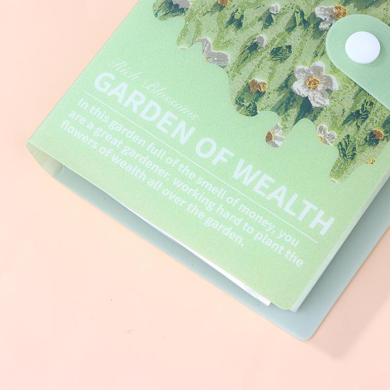 A6 Budget Binder Save Money Envelopes Money Saving Challenge Waterproof Reusable Savings Challenges Sheets Oil Painting