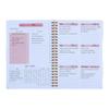 A5 Daily Weekly Planner Agenda Organizer Notebook Weekly Goals Habit Schedules Office School Supplies