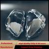 1Pair Front Headlight Lens Cover For BMW F01 F02 740i 740Li 750i 750Li 760i 2009-2015 Clear Headlamp Shell Transparent Lampshade