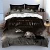 Set Biancheria da Letto Taylor Swift Reputation Copripiumino Federe (1*Copripiumino 2*Federe, senza piumino)