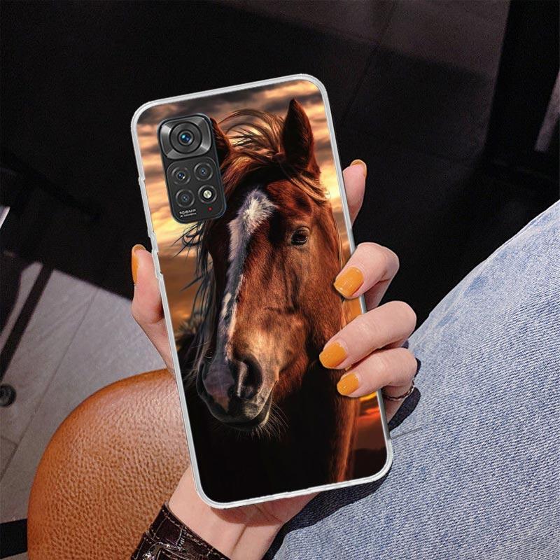 Horse Great Beauty Galloping Phone Case For Xiaomi Redmi Note 15 14 13 12S 12 11 Pro Plus 14S 11S 11E 10 10S 11T 5G Personalized