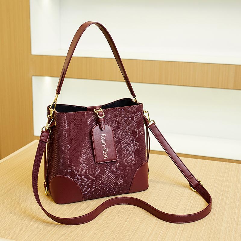 Bucket Bag Fashionable Bag Handbag Single-shoulder Stylish and Trendy Crossbody Bag