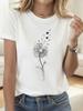 Oversized T-Shirt with Basic Print