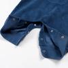 Volunboy Baby Lang Cord Samt Uni für Jungen und Mädchen mit Größe Overalls, Hosen, Einteiler Strampler, Farbe, Niedlich, Herbst/Winter, (Blaue Taschen, 90)