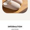 Jie Liya Men's and Women's Non-Slip Antibacterial Indoor Cotton Slippers for Autumn/Winter - Silent, Warm, Simple Design