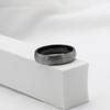 Jewelry Brushed Matte Tungsten Steel Ring Women'S Niche Premium Light Luxury Jewelry Curved Men'S Ring