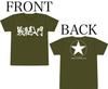 PLATZ Girls & Panzer Tankery Beginner's T-Shirt (GreenWhite) Size L