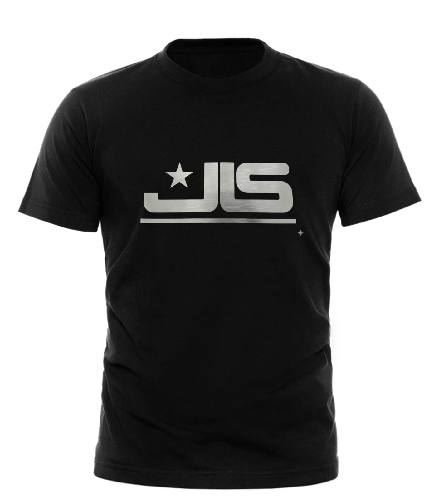 

JLS Logo T-shirt All sizes Unisex oversized T-shirt black white 4XL