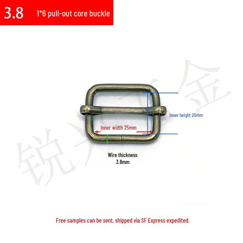 Adjustable Metal D-Ring Buckle Shoulder Strap Webbing for Luggage