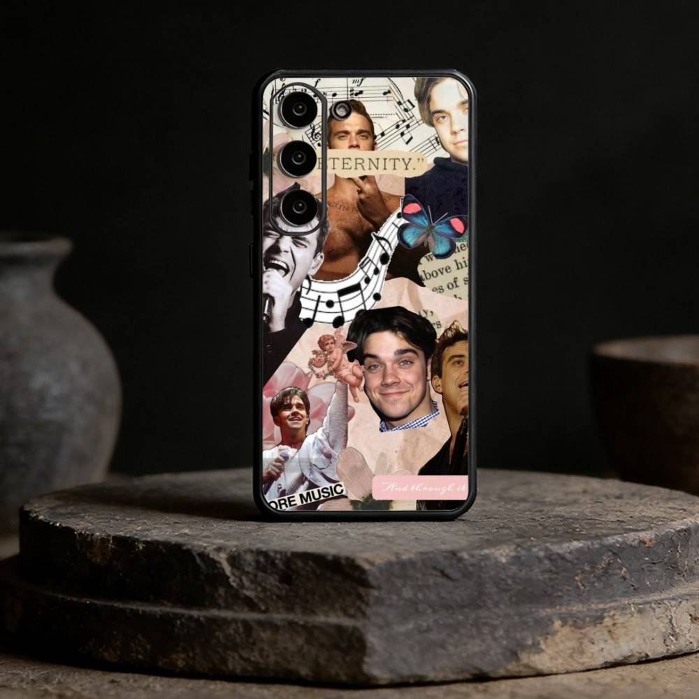 Singer R-Robbie W-Williams Phone Case For Samsung Galaxy A13,21s,22,31,32,52,53,71,72,73,Soft Black Cover