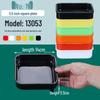 Colorful Plastic Square Serving Tray