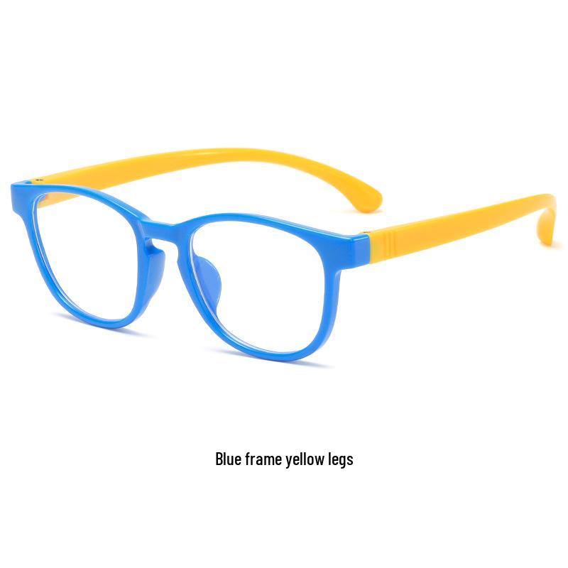 Kaiya Kids' Silicone Anti-Blue Light Glasses for Mobile and Douyin Use - Style 3101
