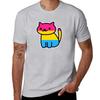Neko Pride: Pansexual T-Shirt anime clothes boys whites summer top workout shirts for men