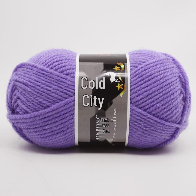 Mittel-Dickes Kaschmir Chunky Handstrickgarn für Schals