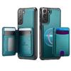 Für Samsung Galaxy Note 20 Ultra 10 Plus Hülle Portemonnaie, RFID-Blockierung Magnetischer Kartenhalter 2 in 1 Abnehmbarer Ständer Stoßfest