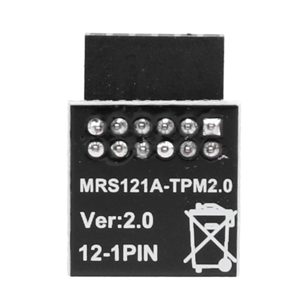 Encryption Security TPM 2.0 Module LPC-12PIN Motherboard Card Security Module Replacement Parts for Gigabyte Motherboard Win11