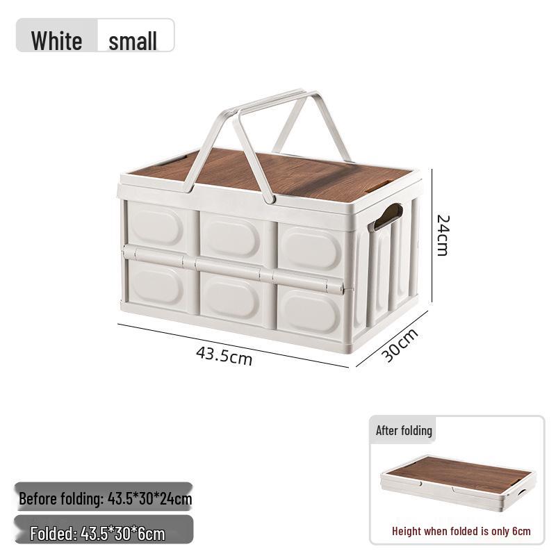 Golden Cat Outdoor Folding Storage Box for Camping & Car Trunk