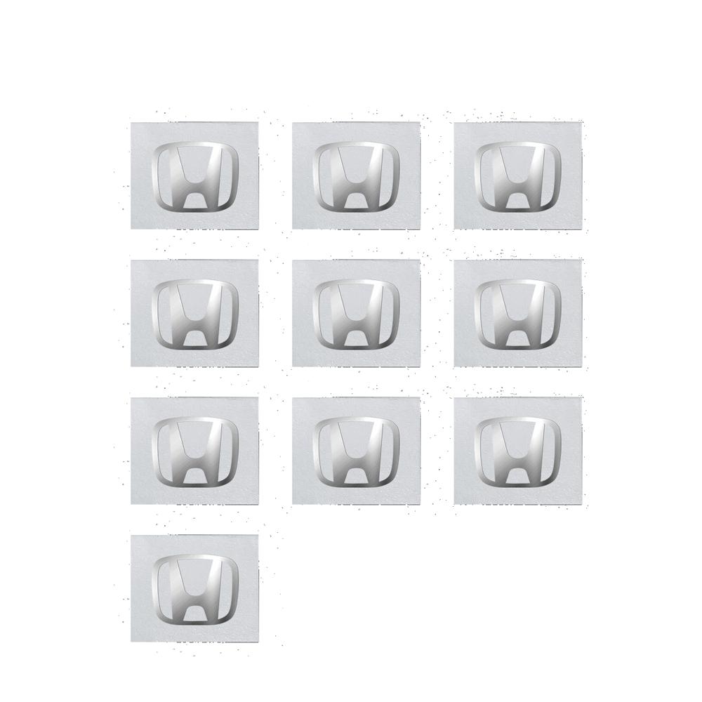 5/10/20pcs 3D Metal Car Stickers Labeling Emblem Badge Decoration Decals For Honda Civic CRV Accord Fit Jazz Odyssey Accessories CB0