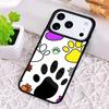 Dog Friends Cat Pet Paws Phone Case for iPhone 17 Air 16 15 11 12 14 13 Pro Max Shockproof Cover
