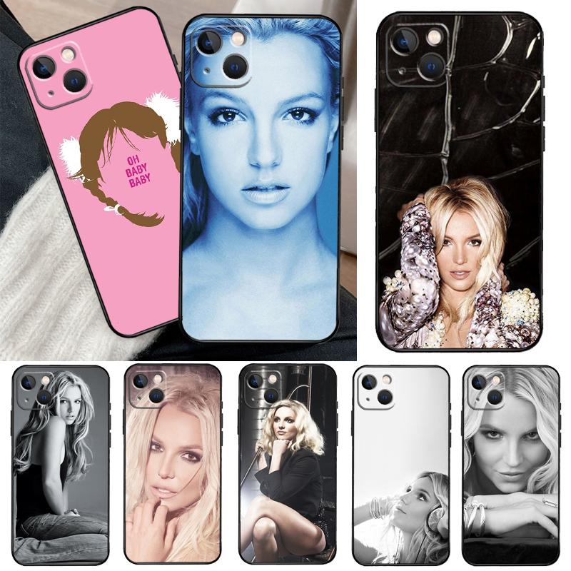Britney Spears Case For iPhone 16 15 14 Pro Max Plus 13 12 11 Pro Max Mini Phone Cover