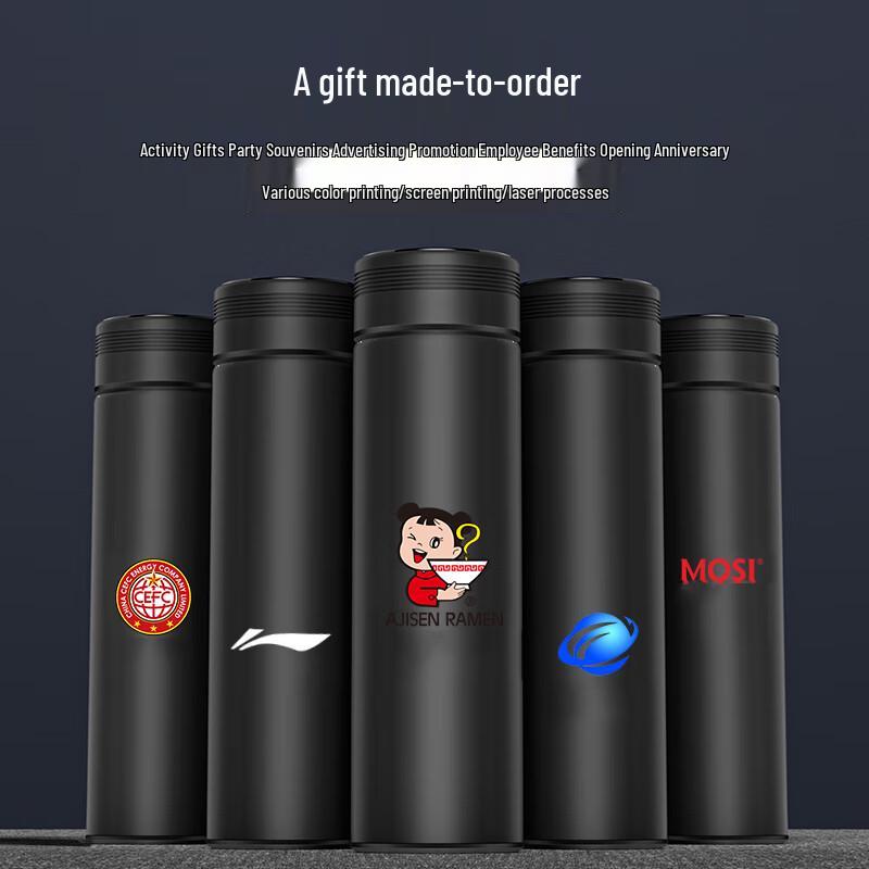 Hongyudiandian 316 Stainless Steel One-Touch Thermos Cup
