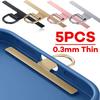 Universal Metal Cellphone Lanyard Patch Crossbody Wrist Strap Tether Tabs Hanging Rope Gaskets Replacement Stainless Steel Patch