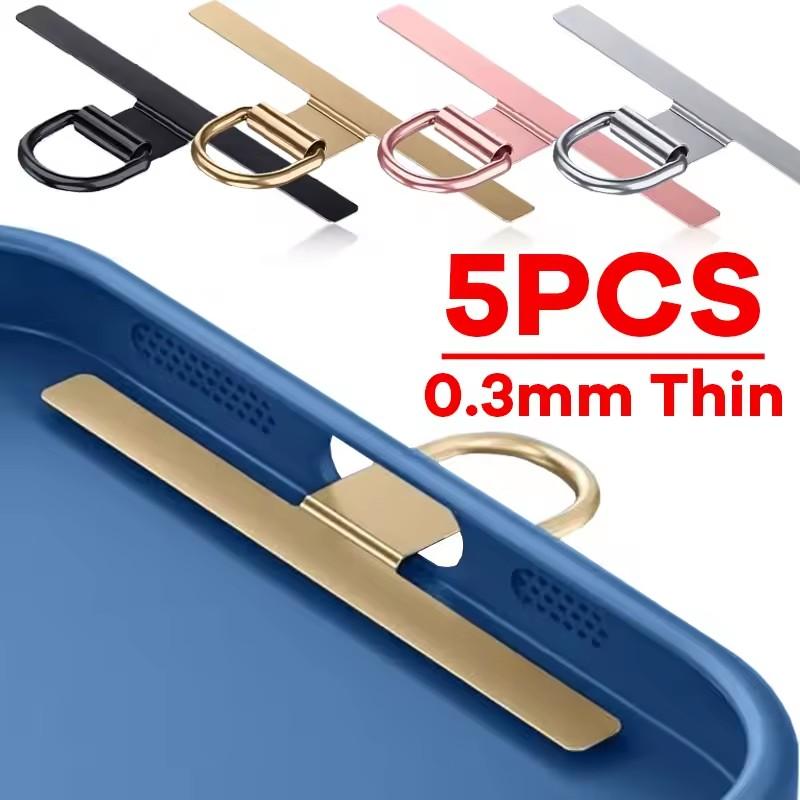 Universal Metal Cellphone Lanyard Patch Crossbody Wrist Strap Tether Tabs Hanging Rope Gaskets Replacement Stainless Steel Patch