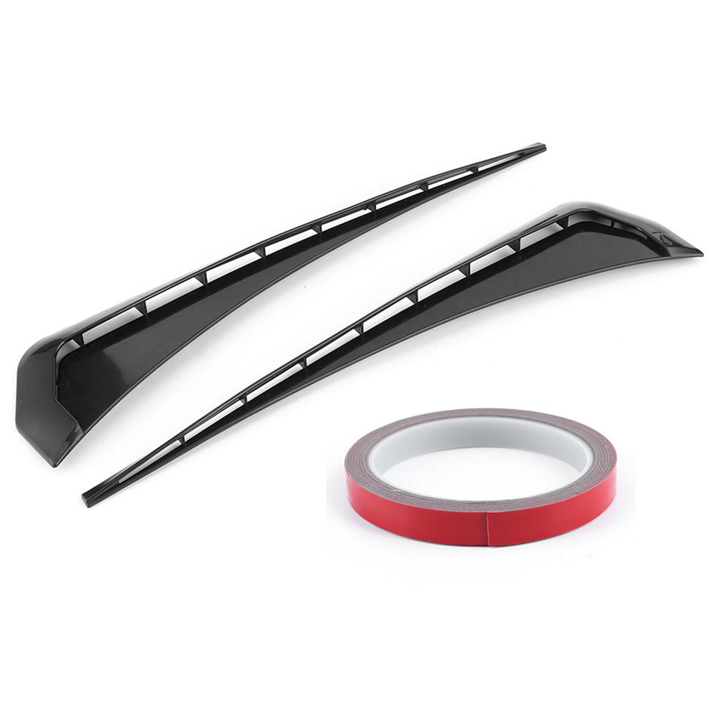 Universal Car Fender Vent Cover Stickers Decorative Strip Fit for Honda Civic