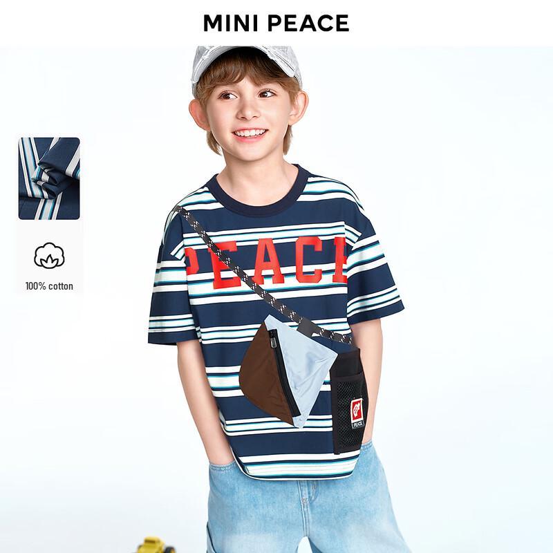 

MiniPeace Boys FACNG211N Cotton Short Sleeve T-Shirt 120